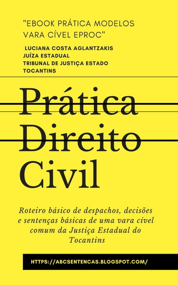 Prática Direito Civil - luciana costa aglantzakis