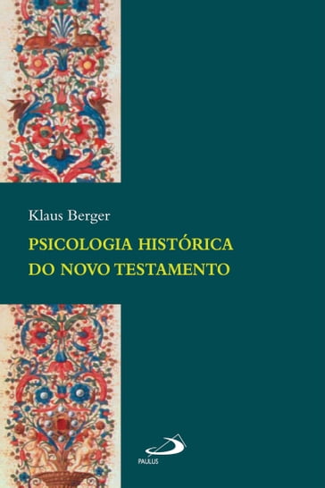 Psicologia histórica do Novo Testamento - Klaus Berger