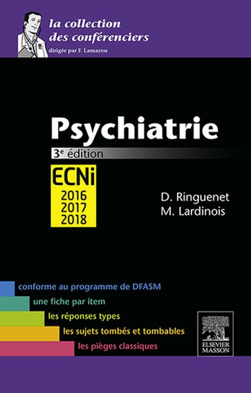 Psychiatrie - Marine Lardinois - Damien Ringuenet - Frédéric Lamazou