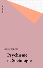 Psychisme et Sociologie