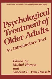 Psychological Treatment of Older Adults