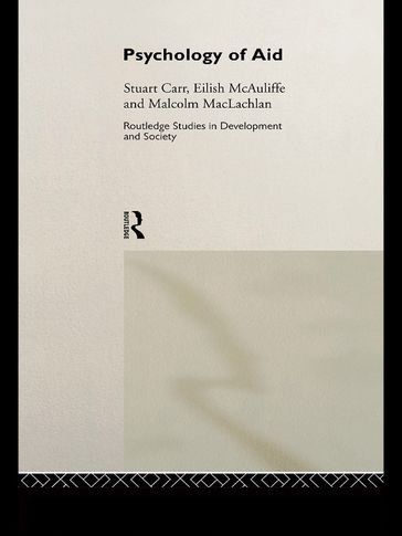 Psychology of Aid - Eilish McAuliffe - Mac MacLachlan - Stuart Carr
