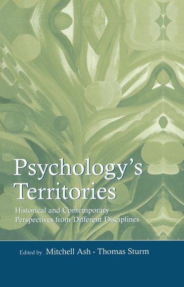 Psychology's Territories - Mitchell Ash - Thomas Sturm