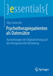 Psychotherapiepatienten als Datensätze