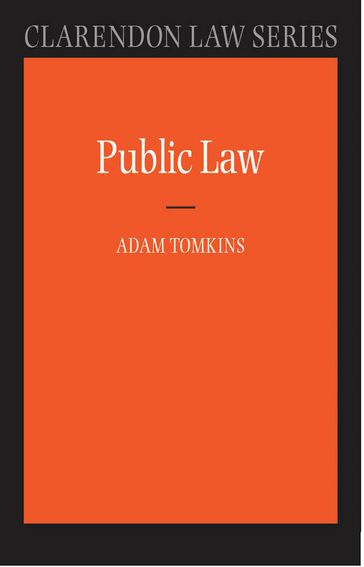 Public Law - Adam Tomkins