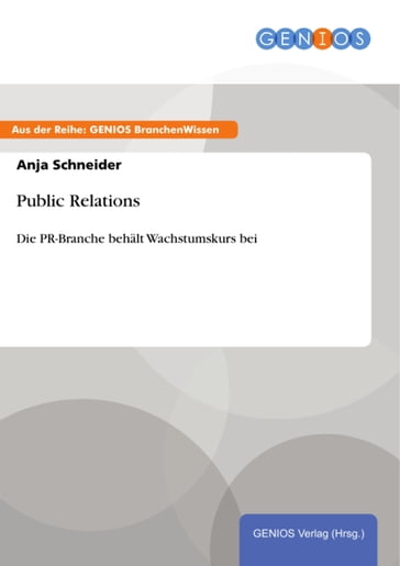 Public Relations - Anja Schneider