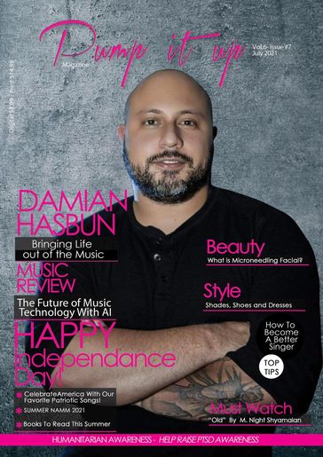 Pump it up Magazine - Damian Hasbun Bringing Life Out Of The Music - Anissa Boudjaoui - MICHAEL B. SUTTON
