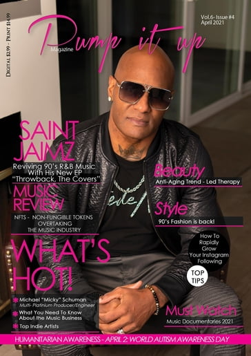 Pump it up Magazine - Rising RnB Icon Saint Jaimz - Anissa Boudjaoui