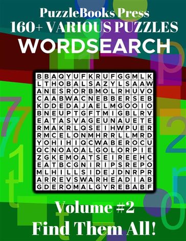 PuzzleBooks Press - WordSearch - Volume 2 - PuzzleBooks Press
