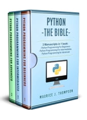 Python: 3 Manuscripts in 1 book