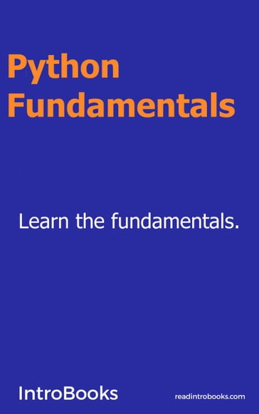 Python Fundamentals - IntroBooks Team