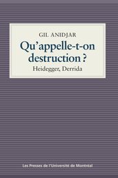 Qu appelle-t-on destruction?