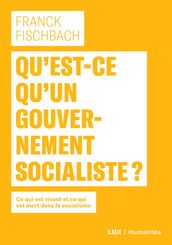 Qu est-ce qu un gouvernement socialiste?