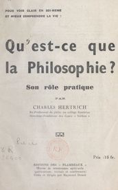 Qu est-ce que la philosophie ?
