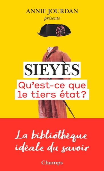 Qu'est-ce que le Tiers-État? - Sieyès Emmanuel-Joseph - Jean-Denis Bredin