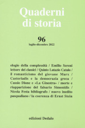 Quaderni di storia (2022). 96.