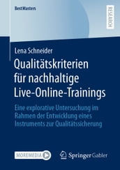 Qualitätskriterien für nachhaltige Live-Online-Trainings