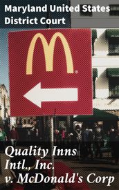 Quality Inns Intl., Inc. v. McDonald s Corp