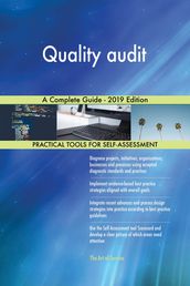 Quality audit A Complete Guide - 2019 Edition