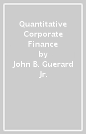 Quantitative Corporate Finance