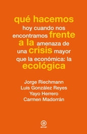 Qué hacemos frente a la crisis ecológica