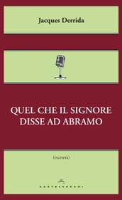 Quel che il signore disse ad Abramo