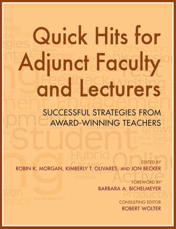Quick Hits for Adjunct Faculty and Lecturers - Robert Wolter