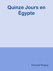 Quinze Jours en Égypte