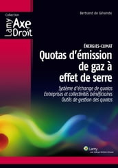 Quotas d émission de gaz à effet de serre