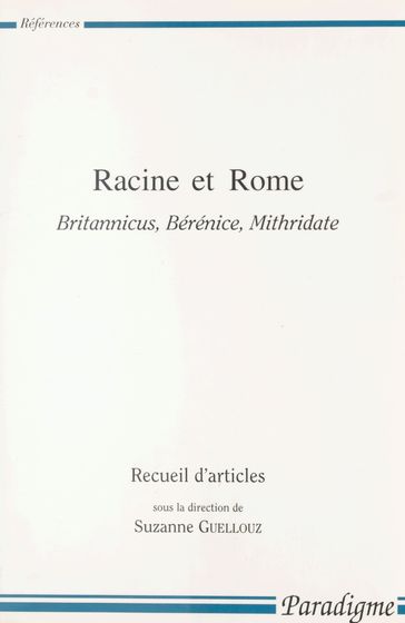 Racine et Rome - Jean-Louis Backès - Richard L. Barnett