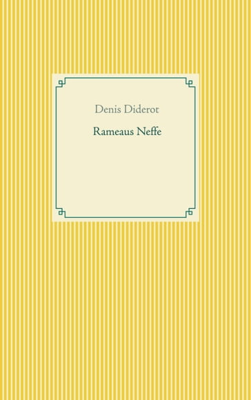 Rameaus Neffe - Denis Diderot