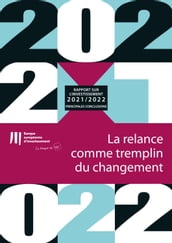 Rapport 2021-2022 de la BEI sur l investissement - Principales conclusions