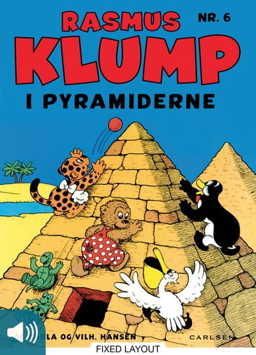 Rasmus Klump i pyramiderne - Carla Hansen - Vilhelm Hansen