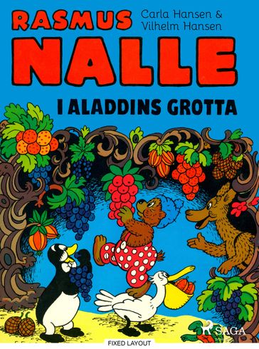 Rasmus Nalle  i Aladdins grotta - Carla Hansen - Vilhelm Hansen