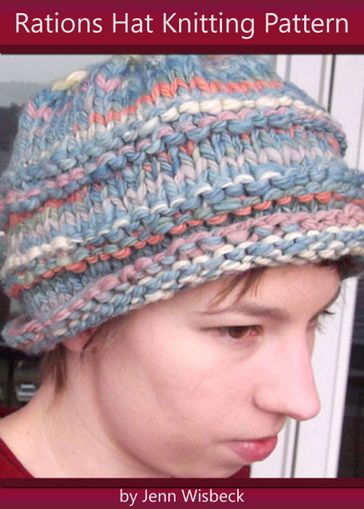 Rations Hat Bulky Knitting Pattern - Jenn Wisbeck