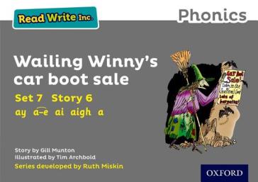 Read Write Inc. Phonics: Wailing Winny's Car Boot Sale (Grey Set 7 Storybook 6) - Gill Munton