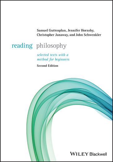 Reading Philosophy - Samuel Guttenplan - Jennifer Hornsby - Christopher Janaway - John Schwenkler