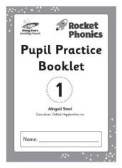 Reading Planet: Rocket Phonics ¿ Pupil Practice Booklet 1