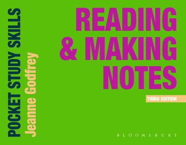 Reading and Making Notes - Dr Jeanne Godfrey