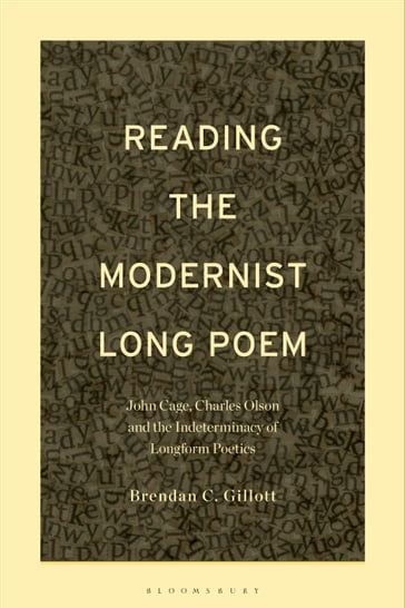 Reading the Modernist Long Poem - Dr. Brendan C. Gillott
