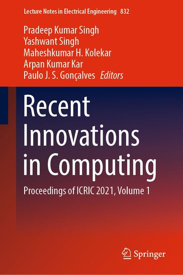 Recent Innovations in Computing