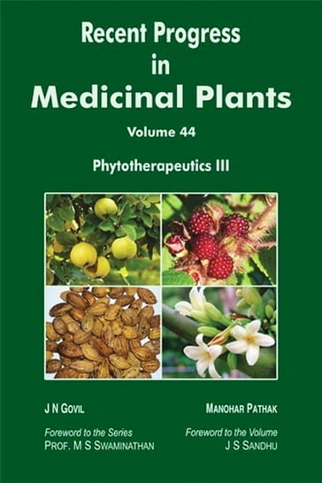 Recent Progress in Medicinal Plants (Phytotherapeutics III) - Manohar Pathak - J.N. Govil