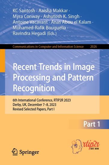 Recent Trends in Image Processing and Pattern Recognition