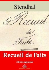 Recueil de faits suivi d annexes