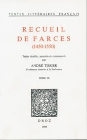 Recueil de farces (1450-1550)