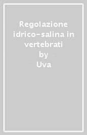 Regolazione idrico-salina in vertebrati