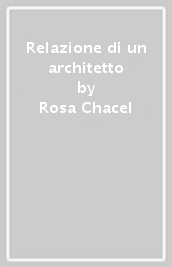 Relazione di un architetto