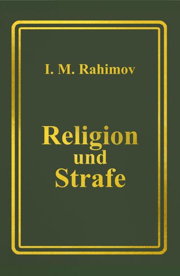 Religion und Strafe - I. M. Rahimov