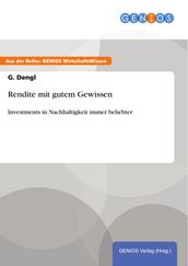 Rendite mit gutem Gewissen