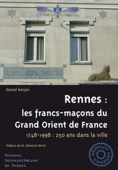 Rennes: les francs-maçons du Grand Orient de France